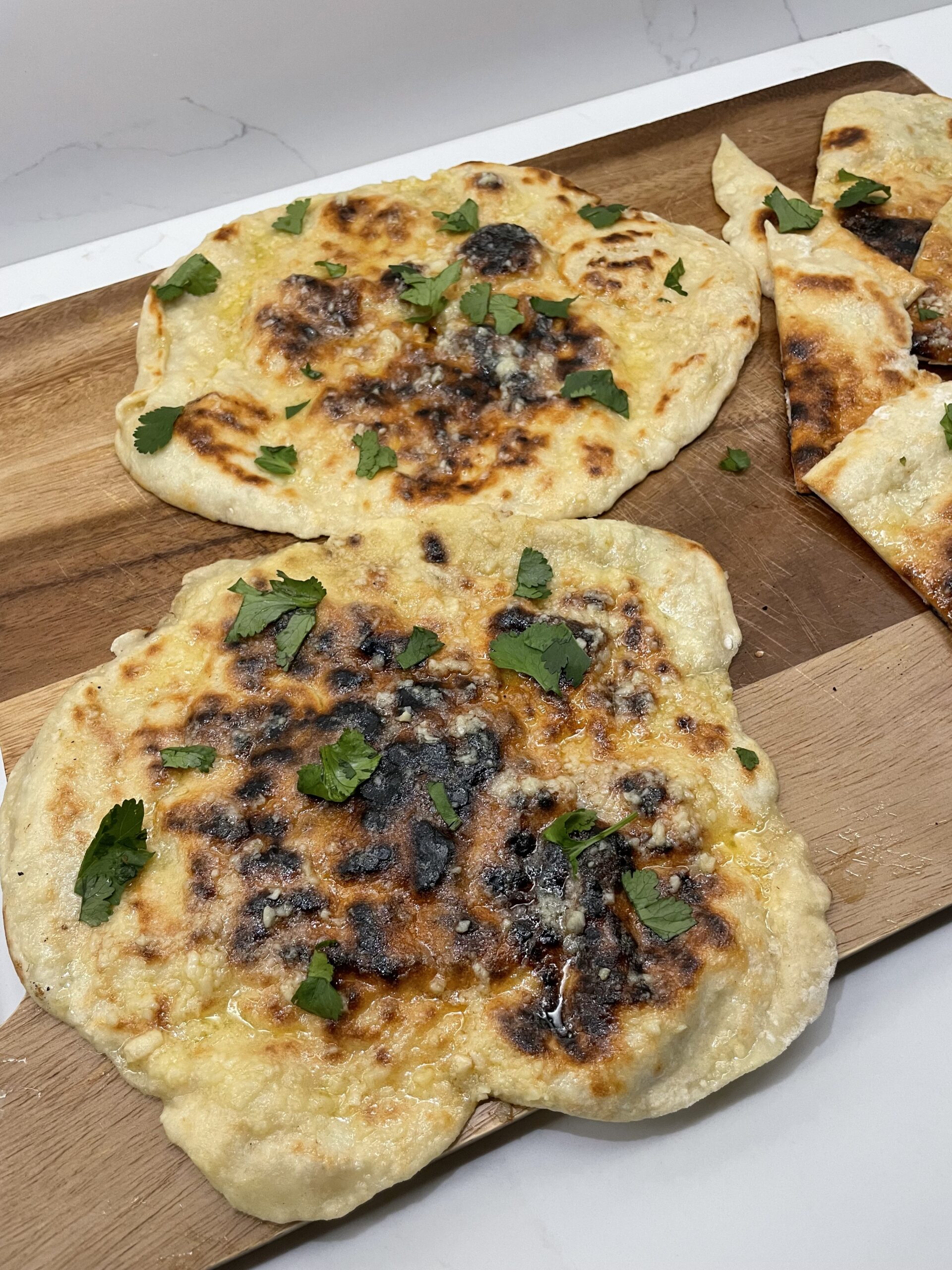 Beautiful, easy to prepare naan breads